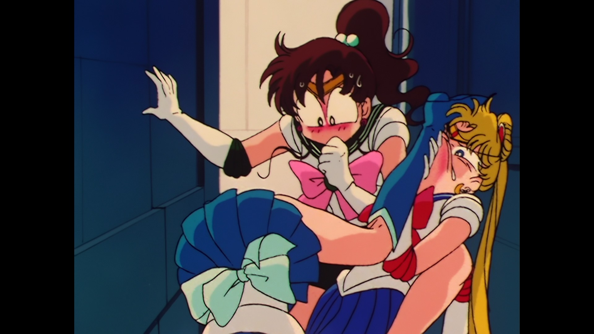 Sailor mercury bubble blowjob moon