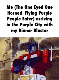 Mantis reccomend purple people eaters