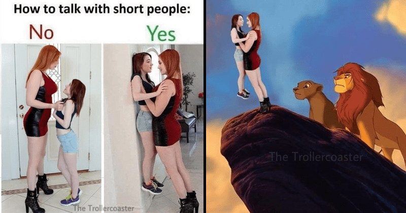 best of Tall lift short girl