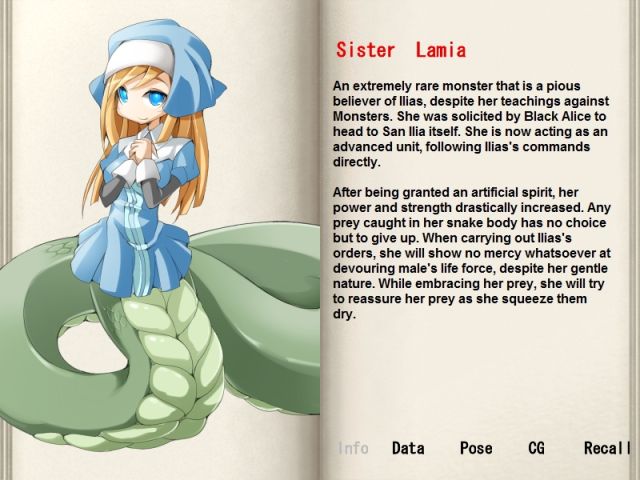 best of Lamia monster request button sister