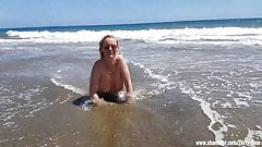 Beach whore everyone gran canaria uncut