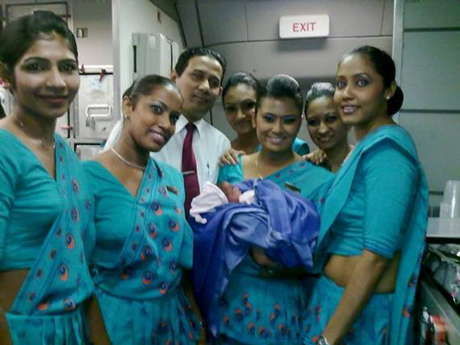 Sri lankan air hostess