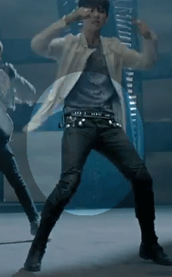 Korean suho dick bounce bulge