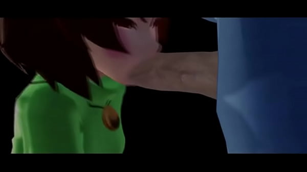 Undertale frisk gives blowjob animation