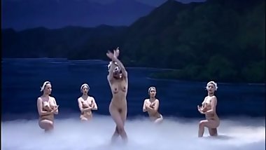 best of Dancer nude ballet performs japanese warms