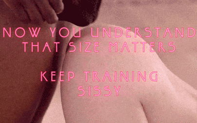 Sissy anal training institute
