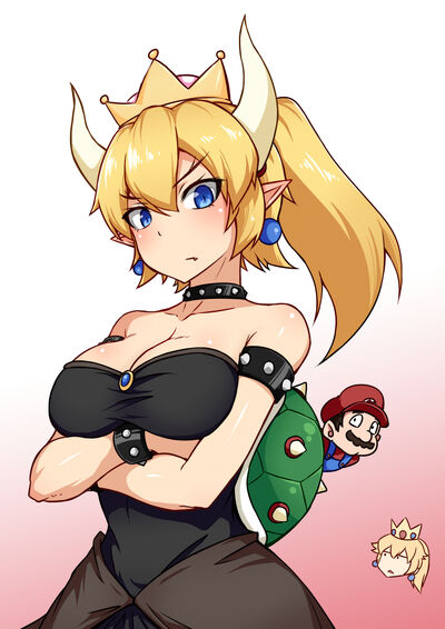 best of Some over invites bowsette mario