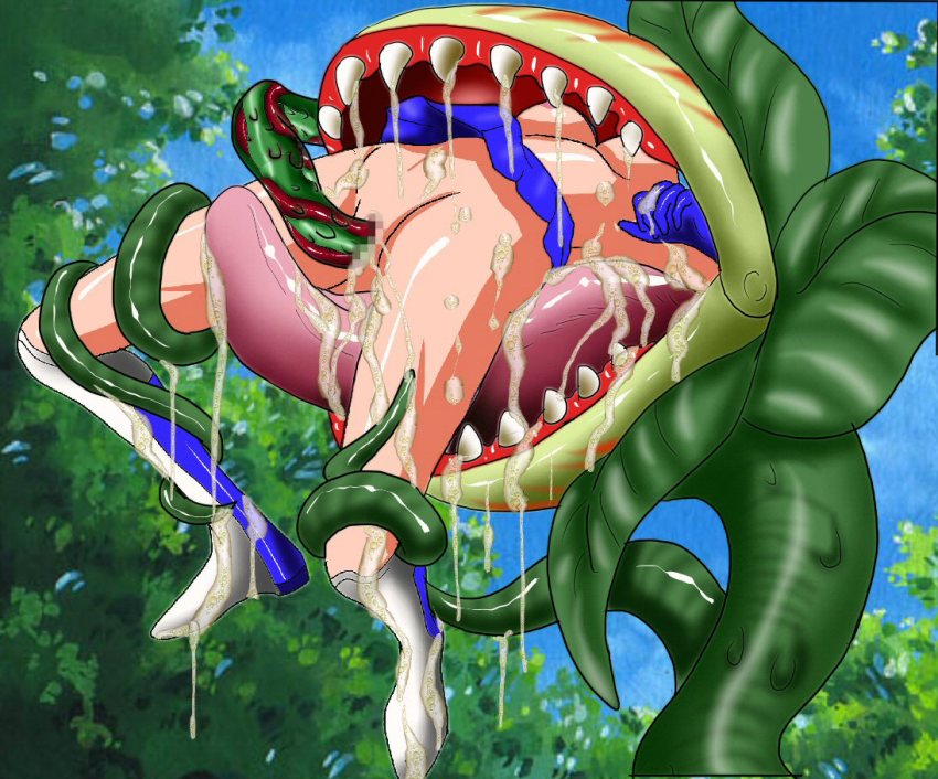 Plant vore sexy women