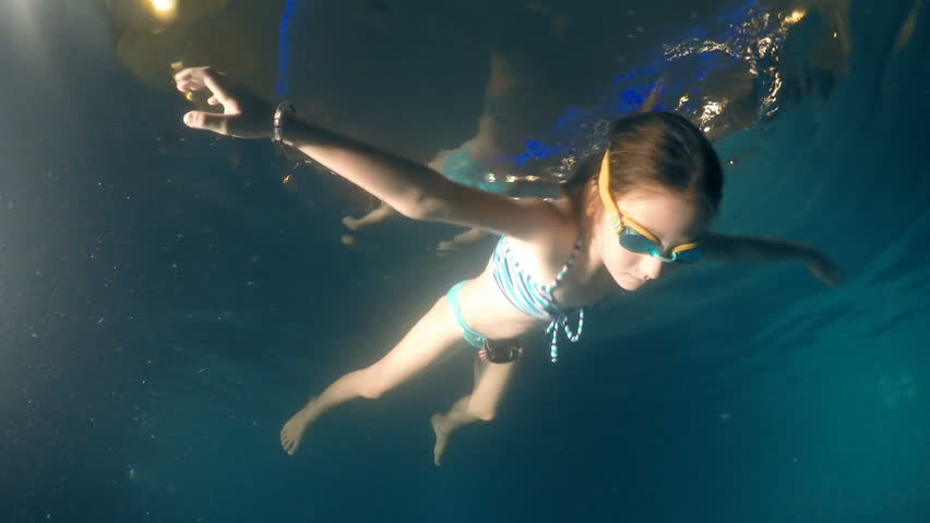 best of Pool girl hogtied underwater almost drowning