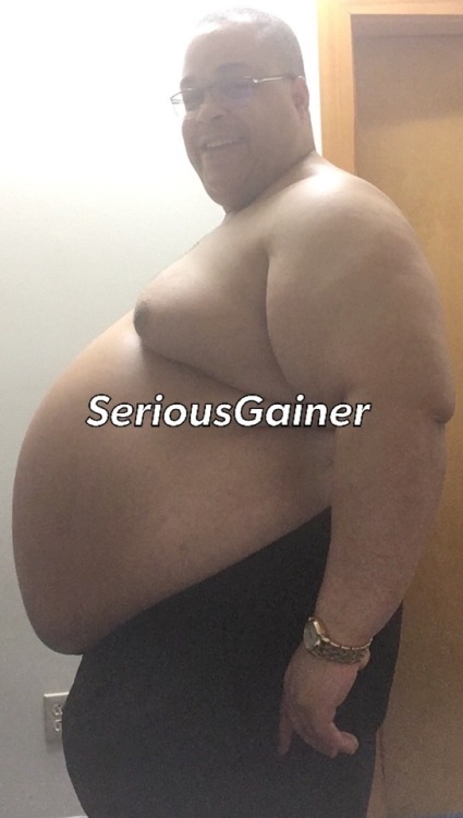 Bigbellylover massive pounds weight gain