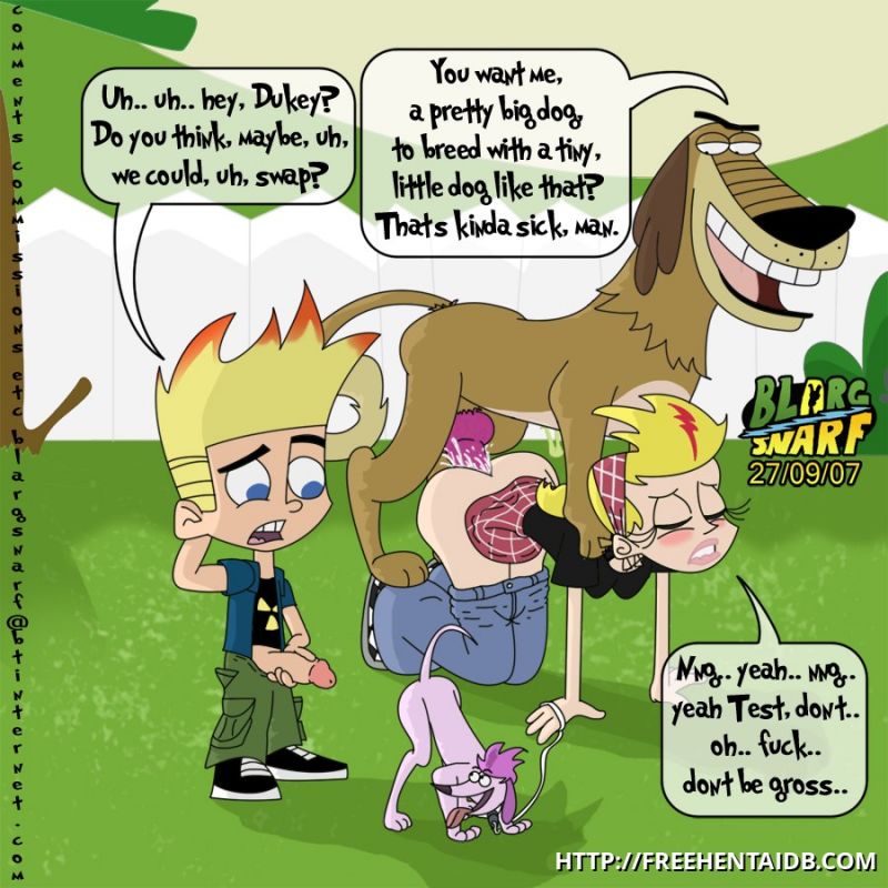 Reno reccomend johnny test porn comics