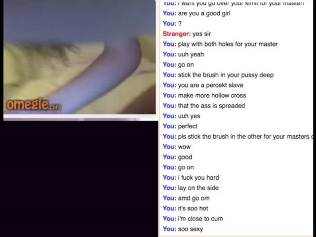 Cute omegle girl wanted slave