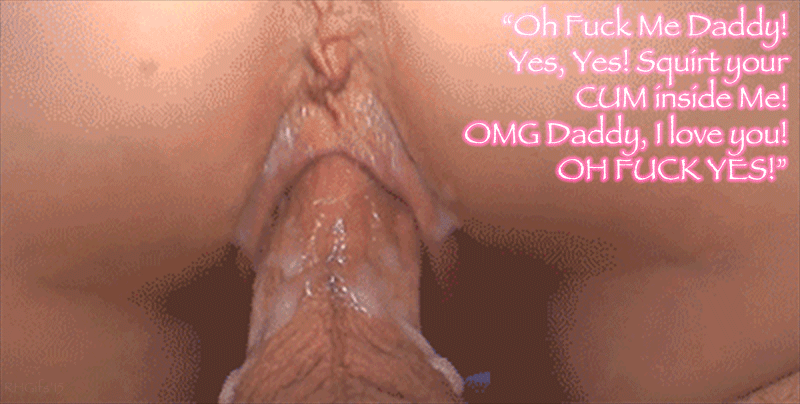 Daddy fucked pussy till squirted over