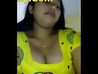 Desi shortfilm boobs squeezed kissed black blouse navel