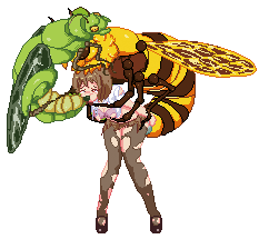 Insect fuck girl