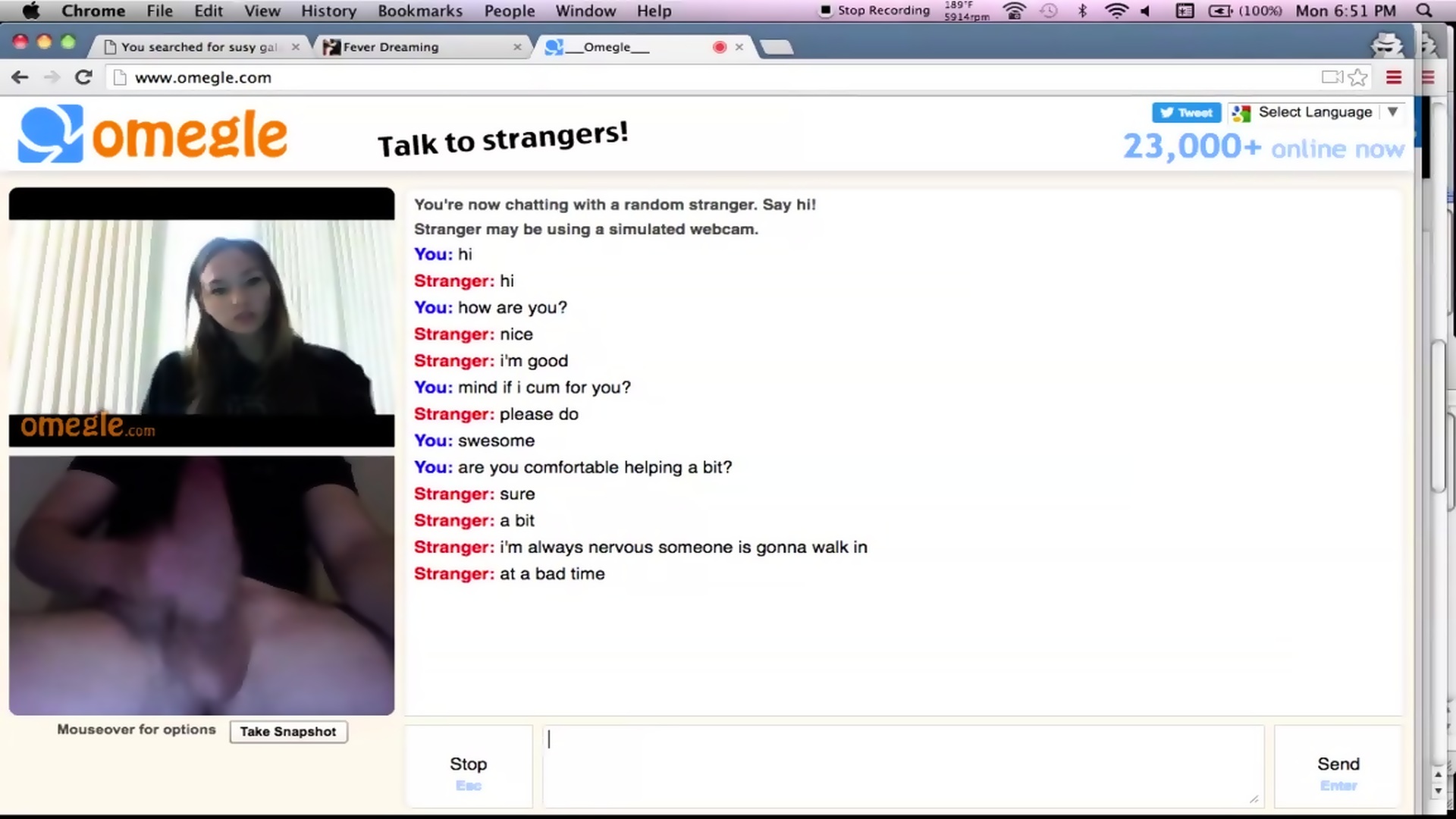 best of Cheating omegle monster wife with