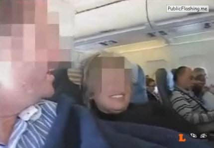 Offense reccomend flight passenger flashes pussy giving
