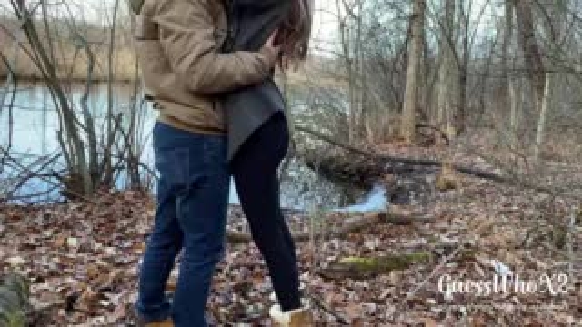 best of Teen small risky tits creampie park