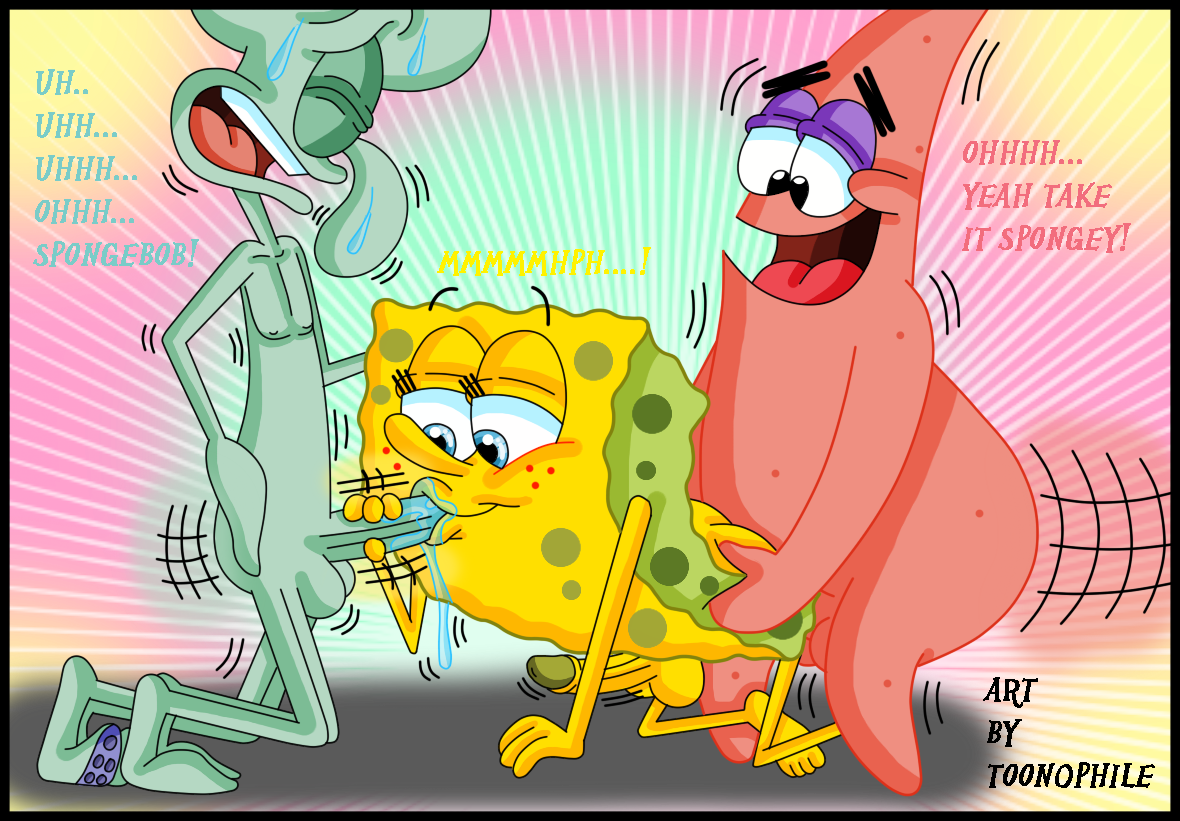 Spongeknob squarenuts blowjob spongebob squarepants parody