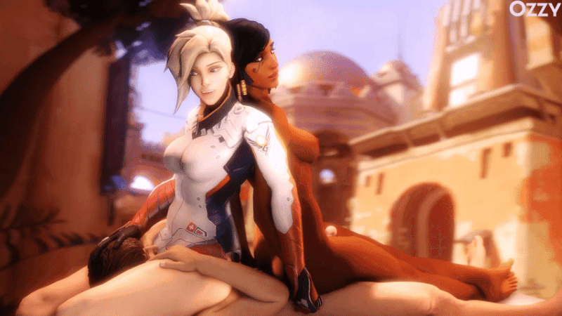 Aphrodite recomended threesome with pharah